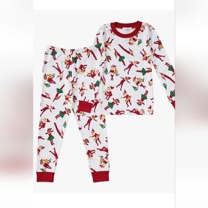 Pottery barn kids, Elf on the shelf pajama sets- size 2T